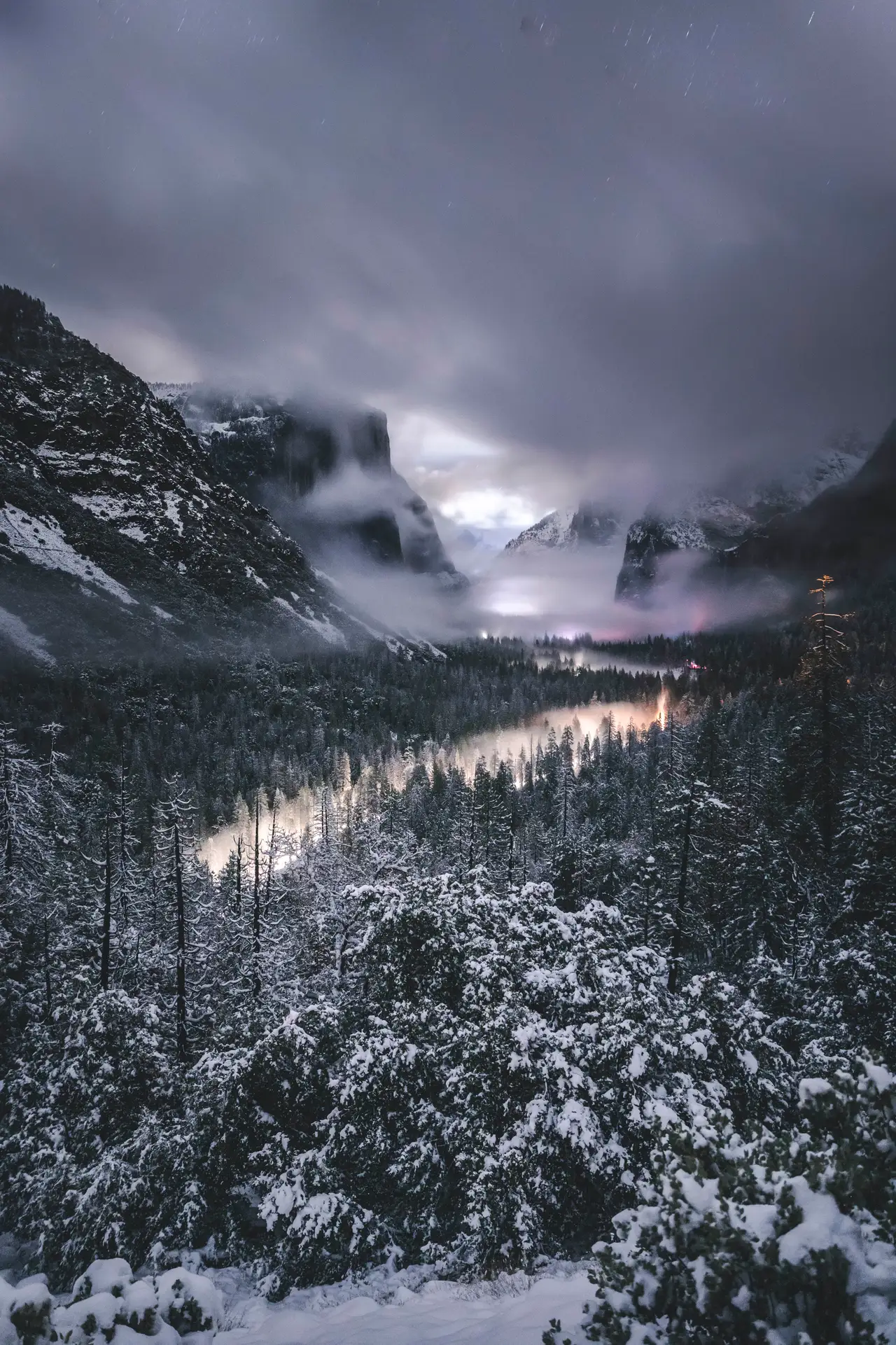Fine-art photograph, “Yosemite Valley, First Light, Evening Current - 5DM43351.JPG,” from the California - Non City - Nature collection.