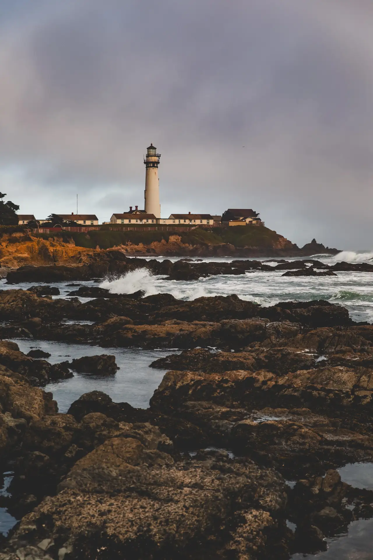 Fine-art photograph, “Coastal Ridge at Sunset,” from the California Landscapes & Nature collection.