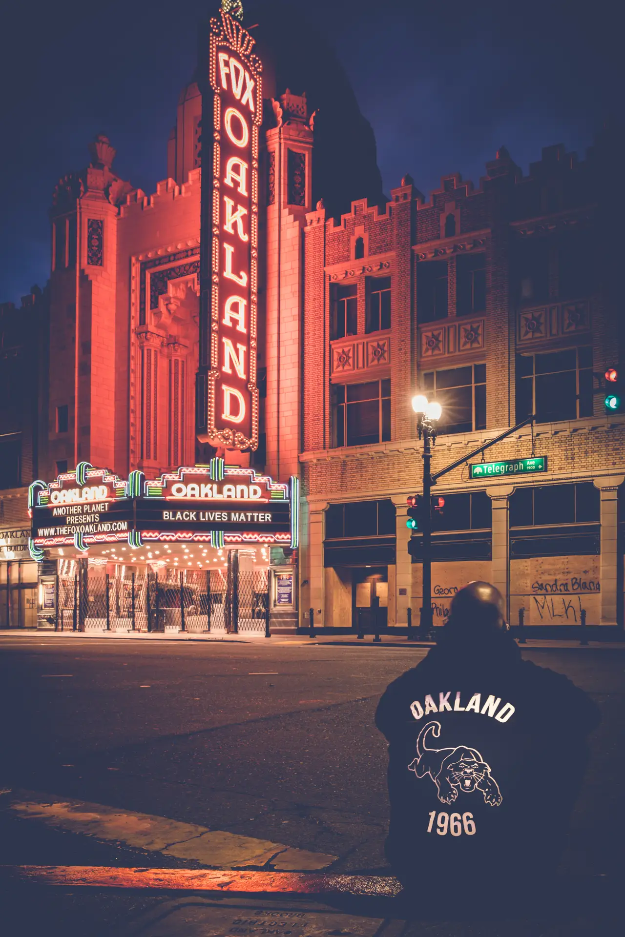 Fine-art photograph, “Oakland Fox Theatre, Portrait - -----OG oakland image5DM46360.JPG,” from the California - Oakland (The Bay) collection.