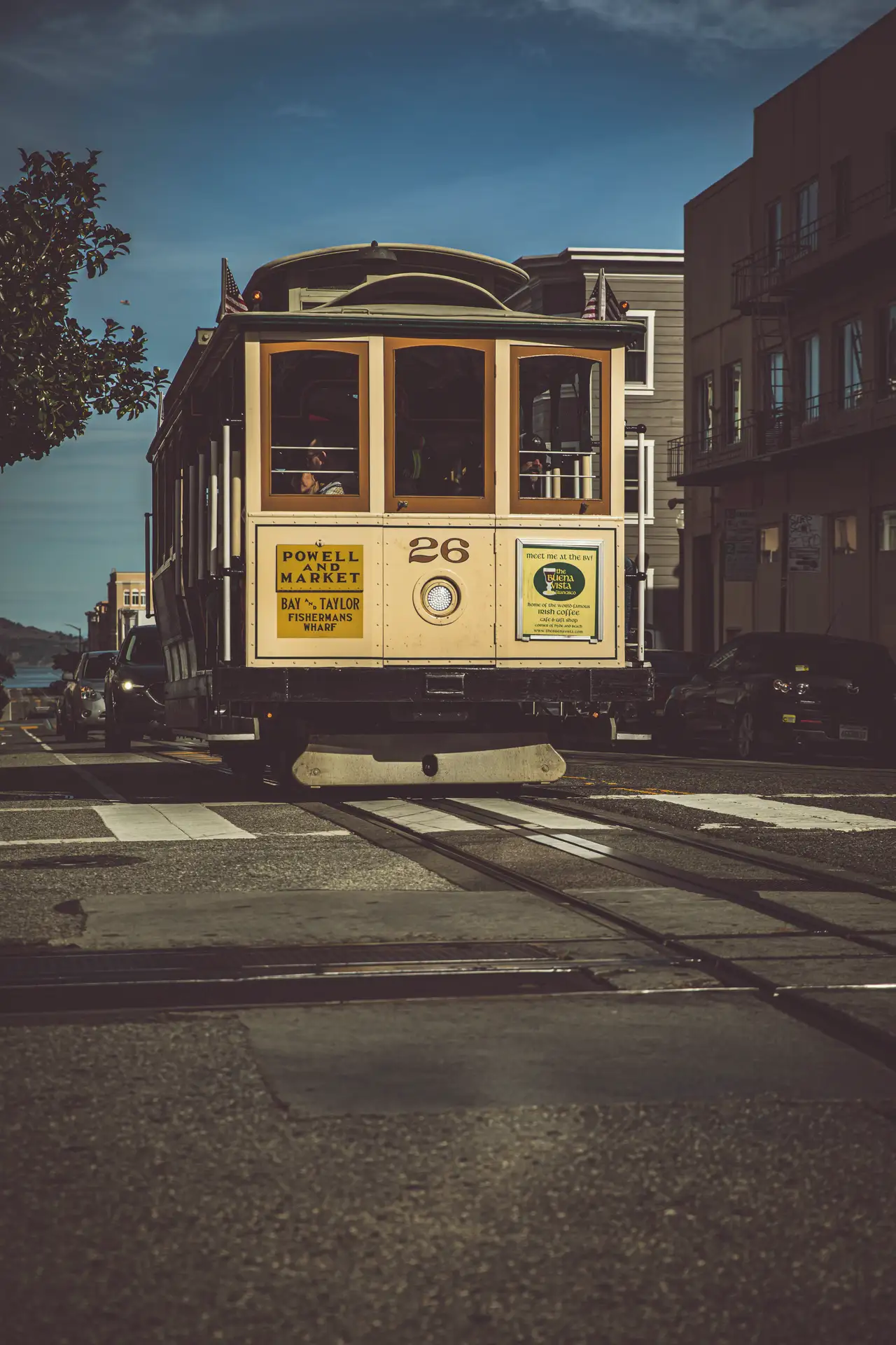 Fine-art photograph, “Cable Car at the End of the Line - 5DM41014.JPG,” from the California - SF - City collection.