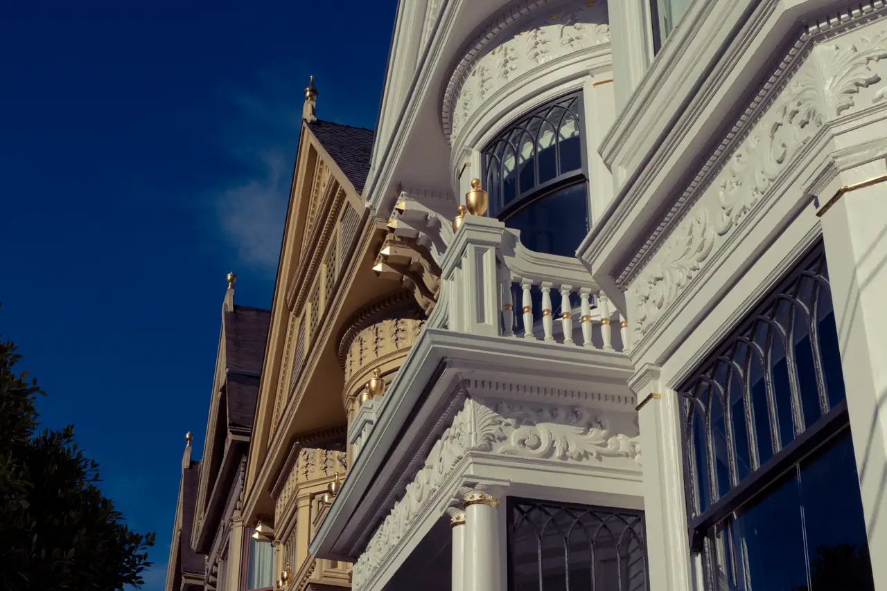 Fine-art photograph, “Painted Ladies, After the Rush - _FIV9056.JPG,” from the California - SF - City collection.