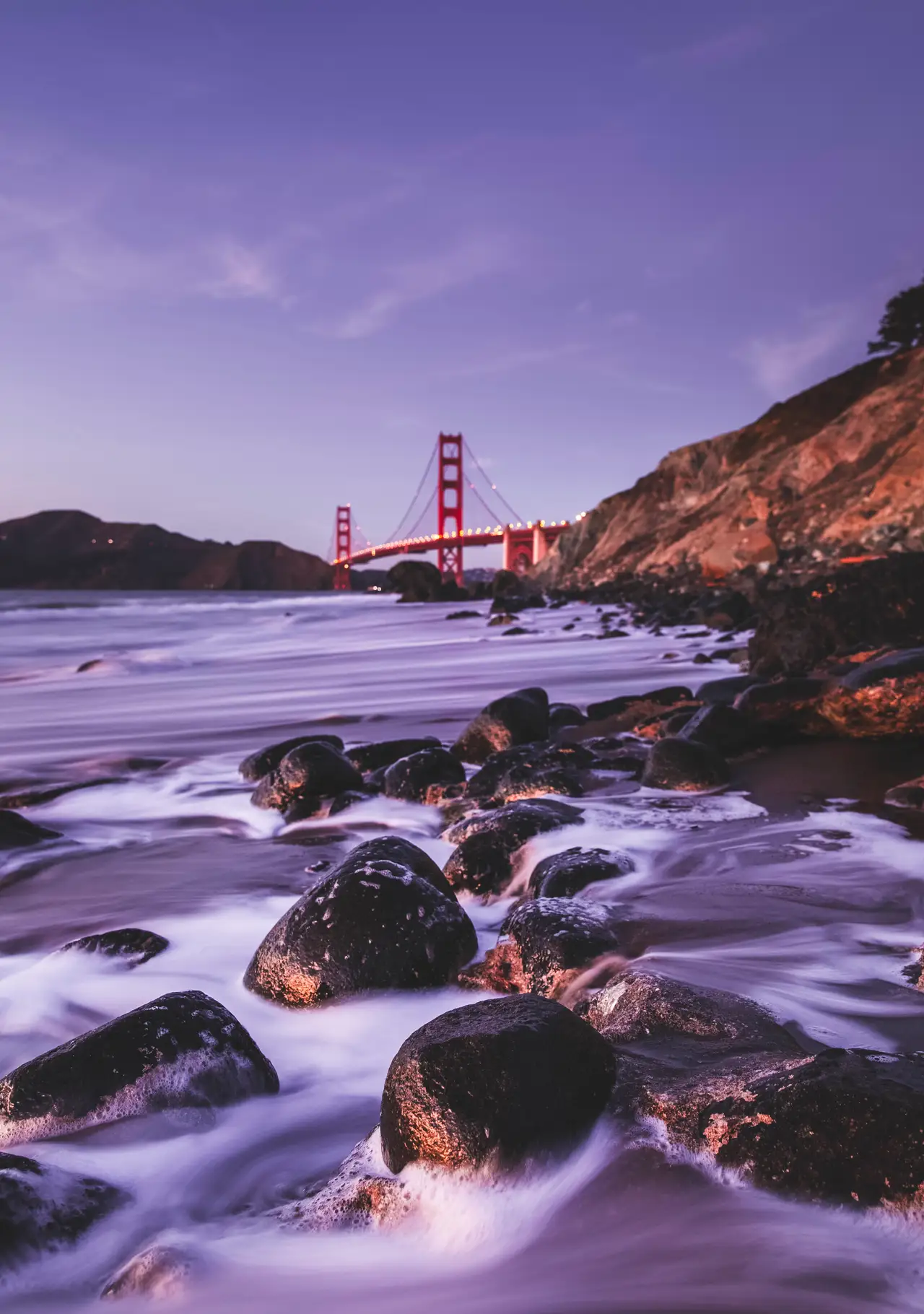 Fine-art photograph, “Marshall’s Beach in Evening Light - 5DM46176.JPG,” from the California - SF - Golden Gate collection.