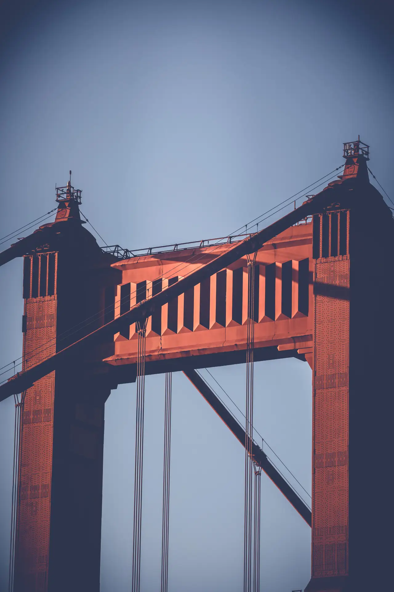 Fine-art photograph, “Golden Gate Bridge in Fog,” from the Golden Gate Bridge collection.