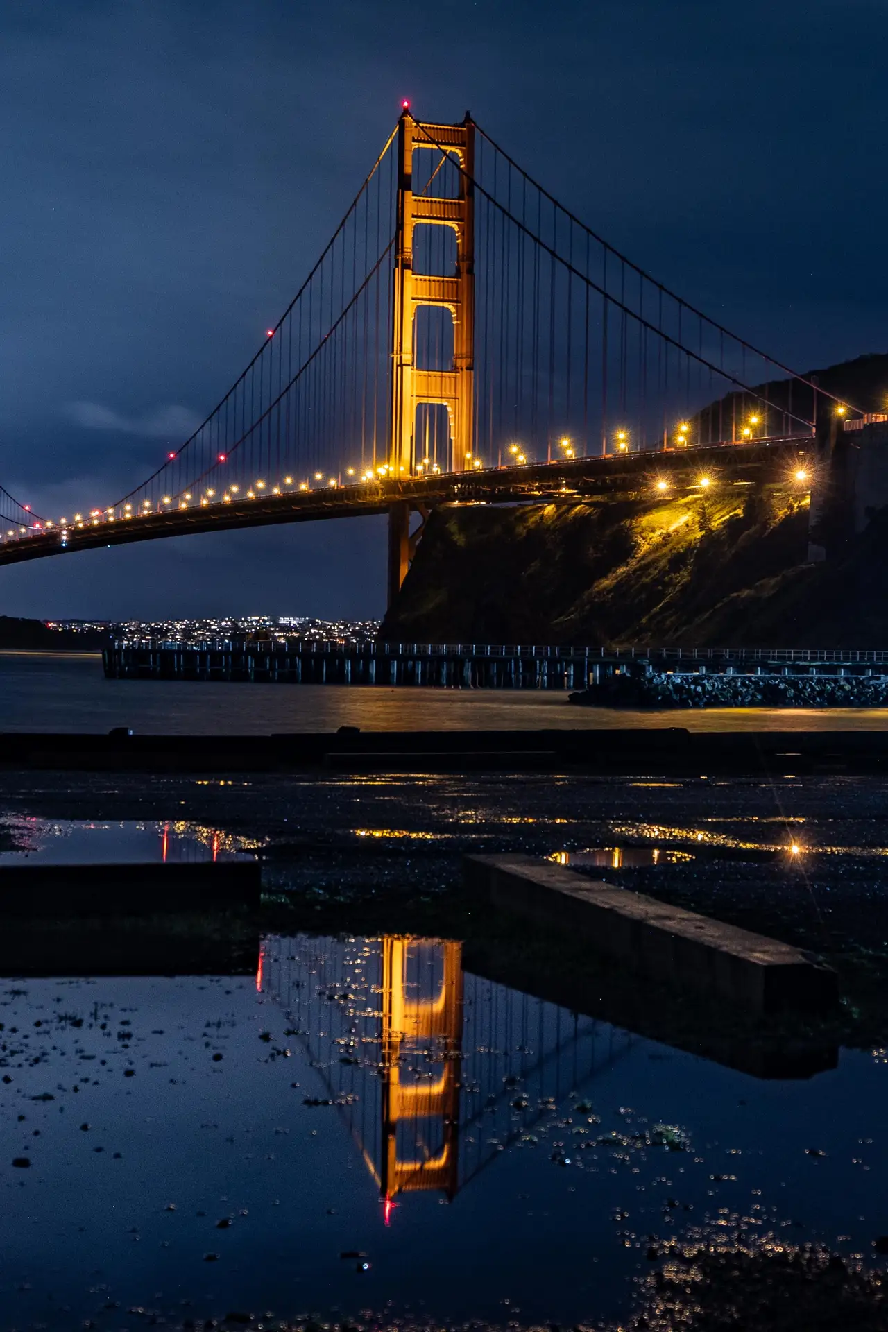 Fine-art photograph, “The Bridge before Night - _FIV5321.JPG,” from the California - SF - Golden Gate collection.