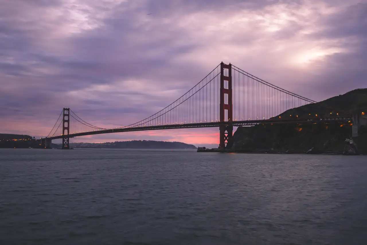 Fine-art photograph, “The Golden Gate in Morning Haze - _FIV9131.JPG,” from the California - SF - Golden Gate collection.