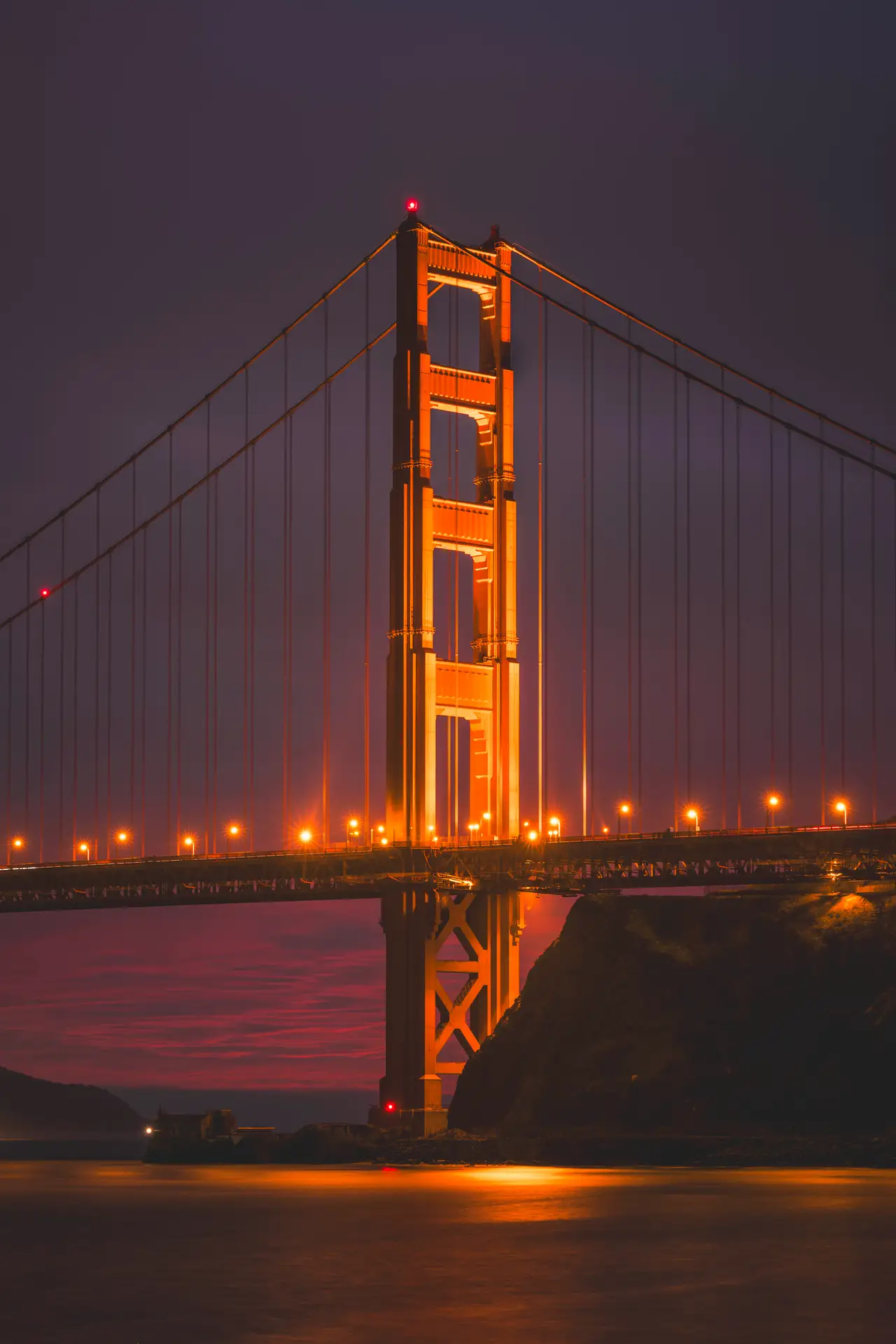 Fine-art photograph, “Dawn from the North Shore - _FIV9163.JPG,” from the California - SF - Golden Gate collection.
