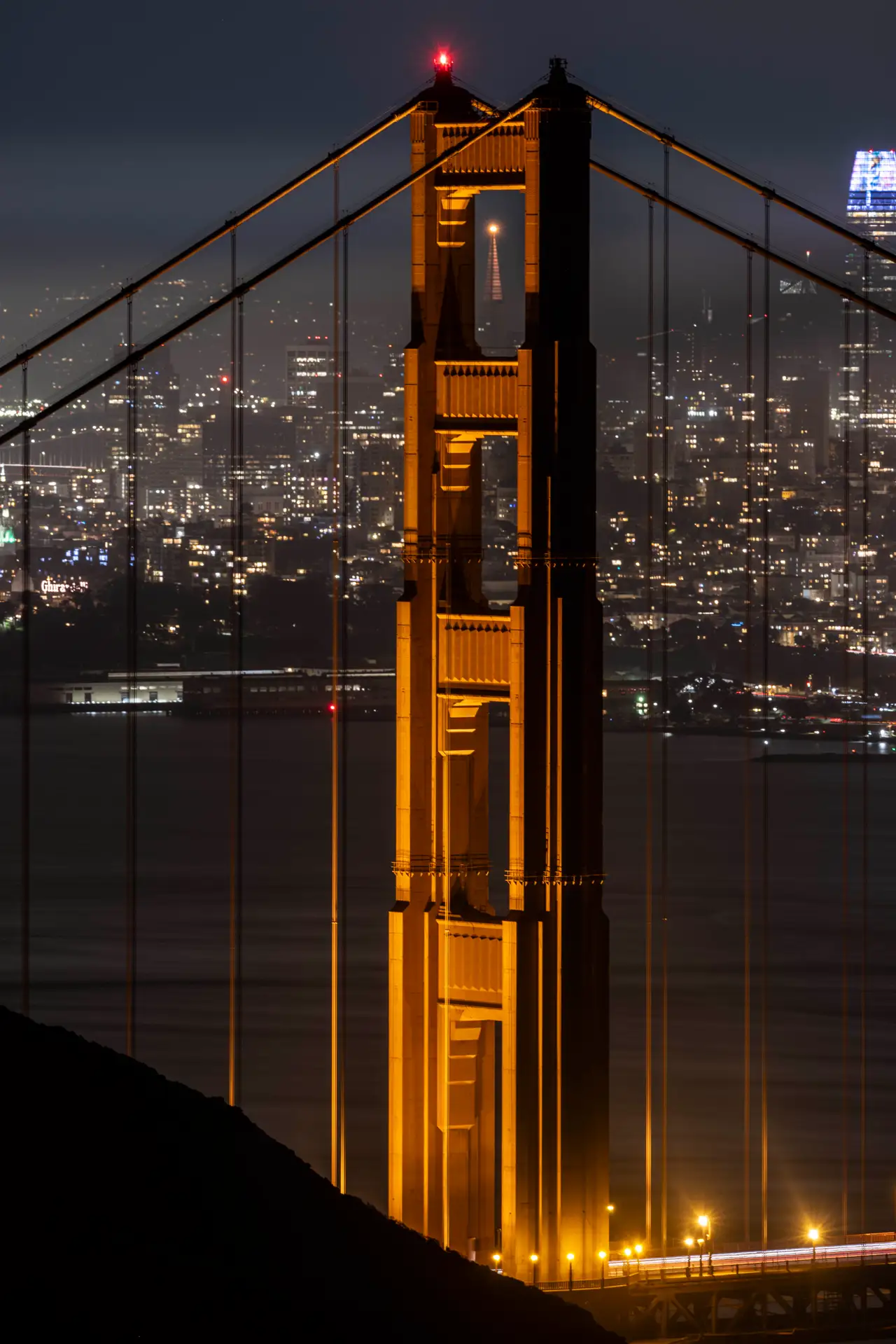 Fine-art photograph, “The Gate at Morning’s Edge - _FIV9179.JPG,” from the California - SF - Golden Gate collection.