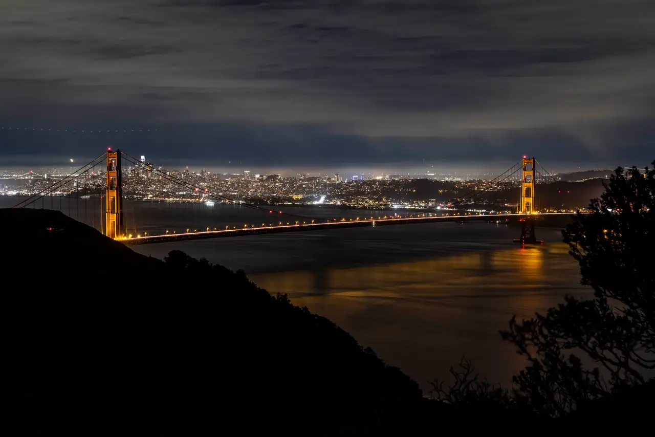 Fine-art photograph, “Golden Gate Bridge Across the Bay from Marshall’s Beach - _FIV9195.JPG,” from the California - SF - Golden Gate collection.