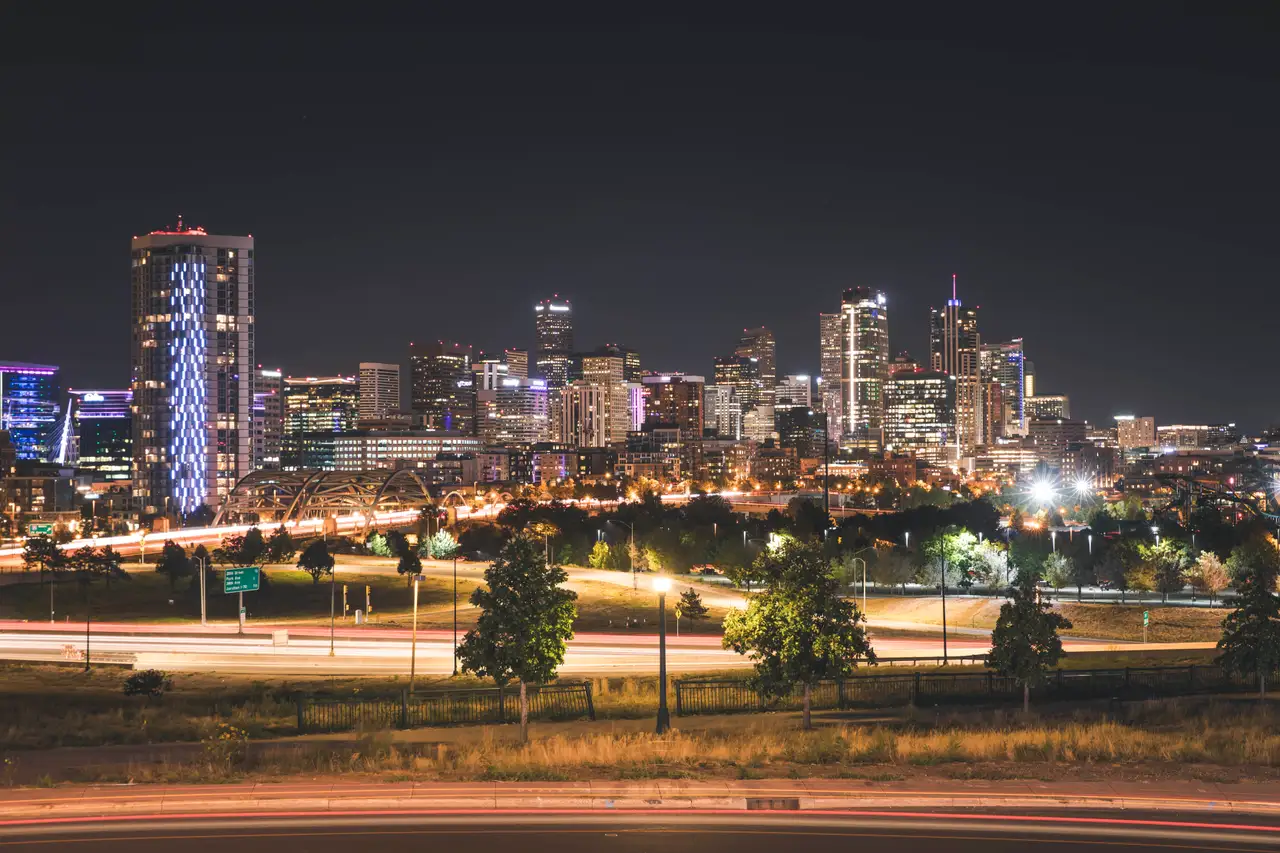 Fine-art photograph, “Denver in Motion - 5DM45669.JPG,” from the Colorado - Denver collection.