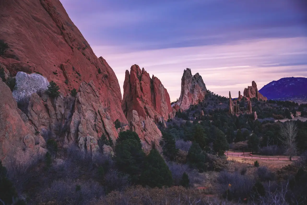 Fine-art photograph, “Red Rocks of Garden of the Gods - 5M2A7986.JPG,” from the Colorado - other collection.