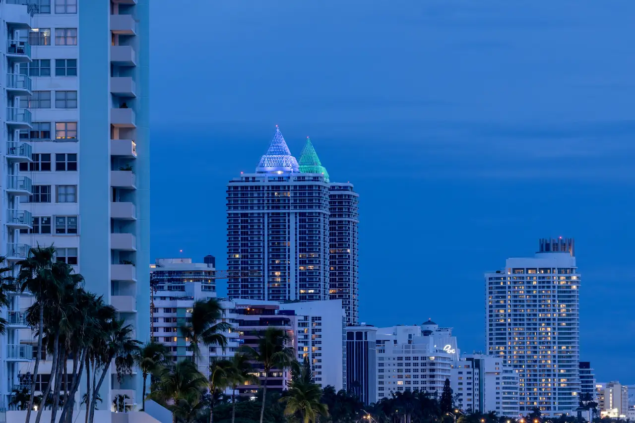 Fine-art photograph, “Florida Coast at Dusk, Urban Weather - _FIV6732.JPG,” from the Florida collection.