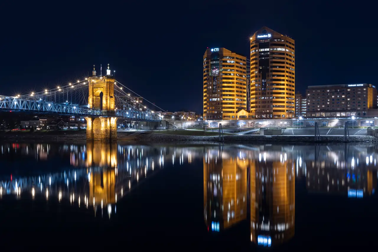 Fine-art photograph, “Covington Riverfront - _FIV7726.JPG,” from the Kentucky collection.