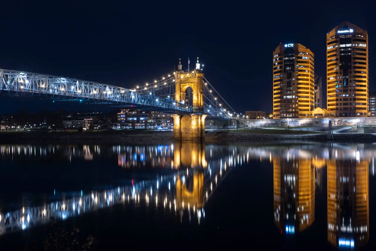 Fine-art photograph, “Ohio River Twilight - _FIV7728.JPG,” from the Kentucky collection.