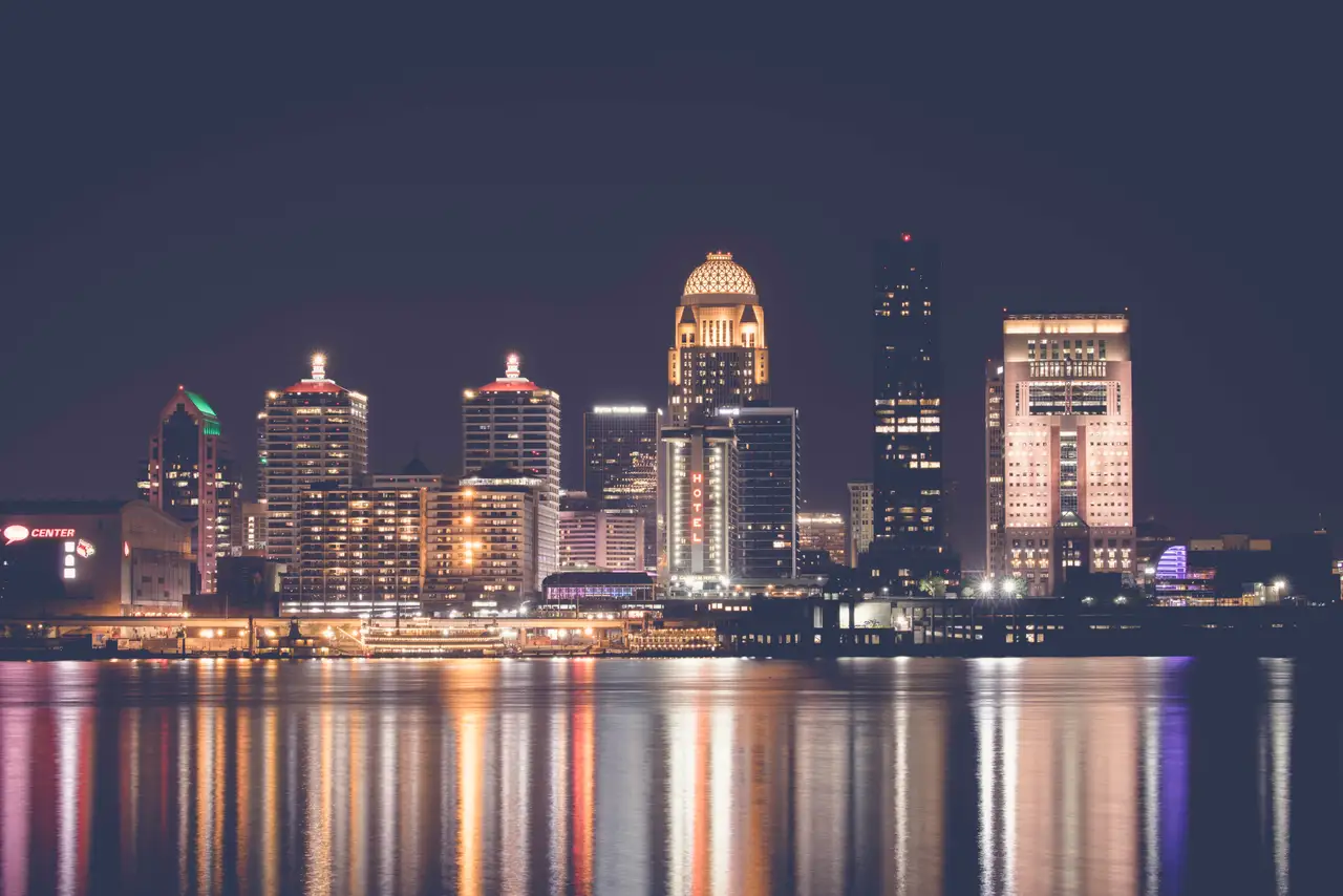 Fine-art photograph, “Louisville Reflections - RFIV7866.JPG,” from the Kentucky collection.