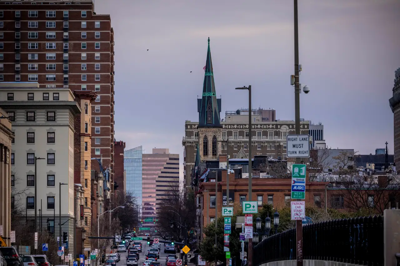 Fine-art photograph, “Baltimore Street View - RFIV2508.JPG,” from the Maryland collection.