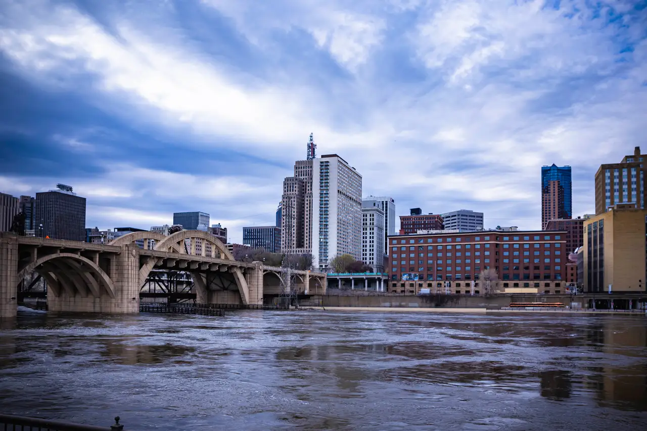 Fine-art photograph, “Saint Paul Riverfront - RFIV8562.JPG,” from the Minnesota collection.