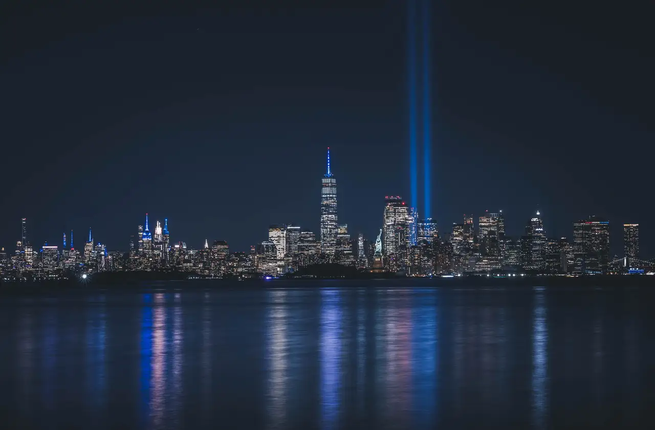 Fine-art photograph, “Oakland Skyline Across the Bay - _FIV8276.JPG,” from the New York City collection.