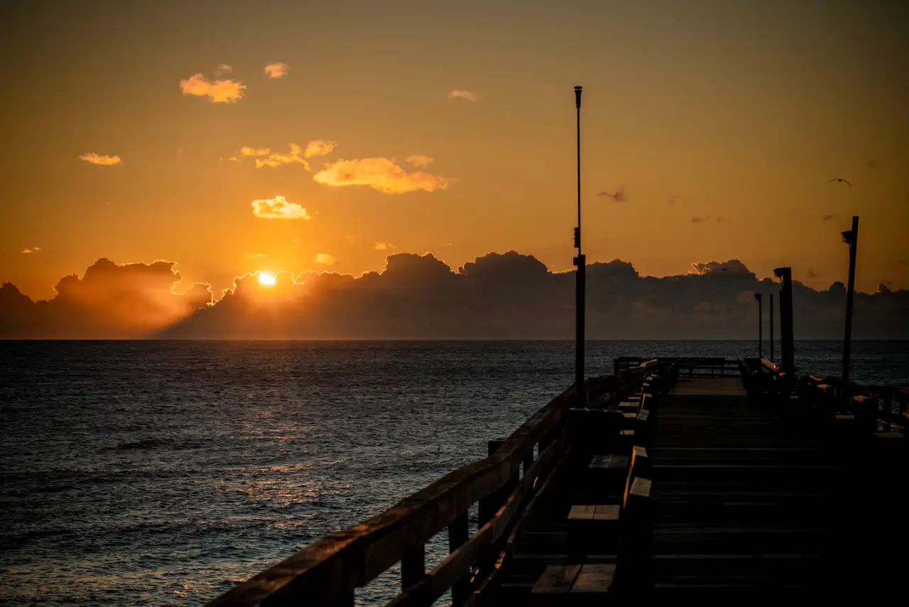 Fine-art photograph, “Outer Banks Sunrise, Wild Horizon - RFIV6259.JPG,” from the North Carolina collection.