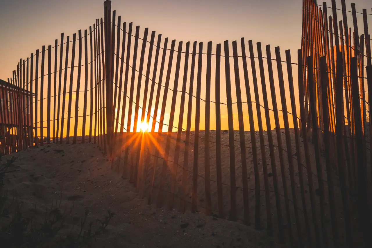 Fine-art photograph, “Outer Banks Beach, Earth and Sky - RFIV6285.JPG,” from the North Carolina collection.