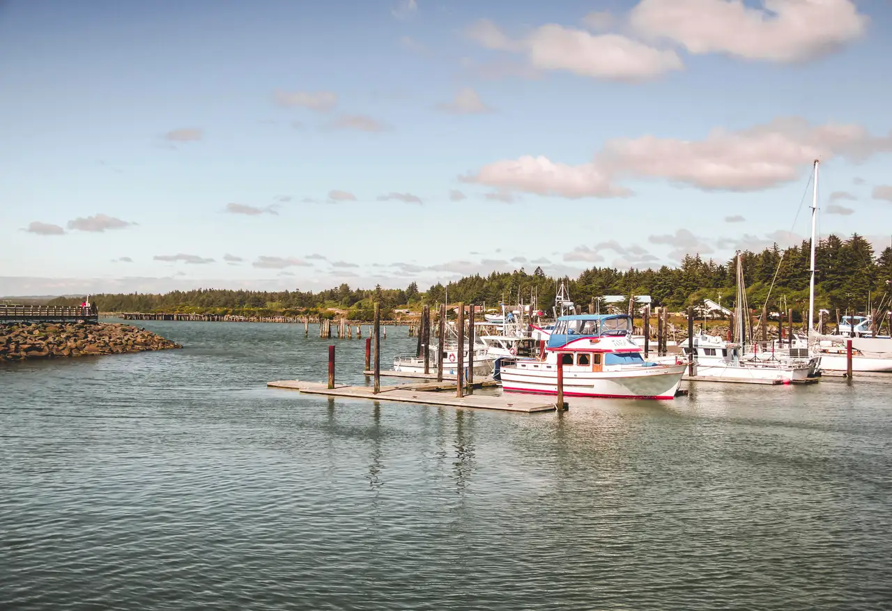 Fine-art photograph, “Oregon Coastal Marina - IMG_6983.JPG,” from the Oregon collection.
