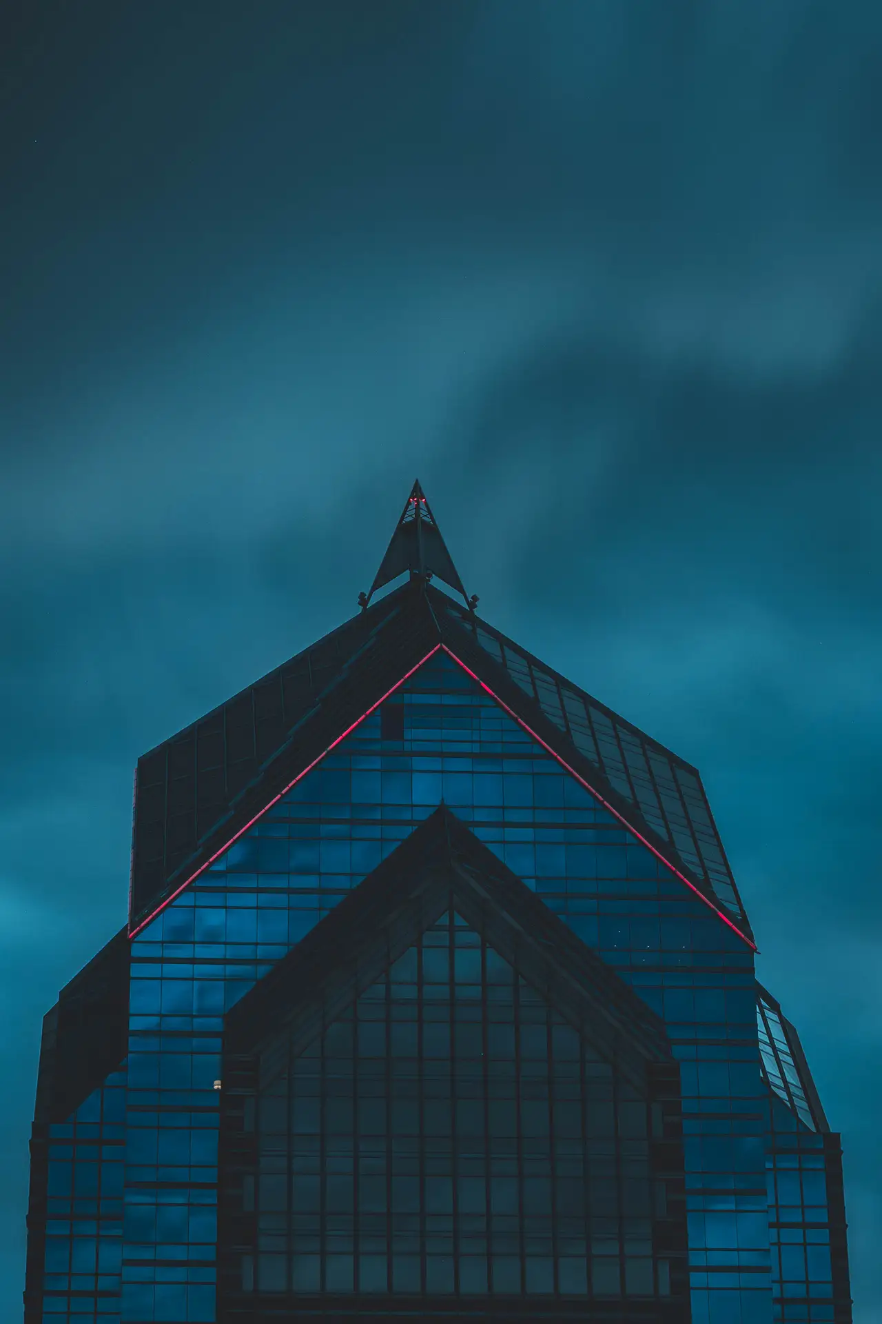Fine-art photograph, “Comcast Center and Liberty Place at Dusk - FIV6419,” from the Pennsylvania - Philly collection.