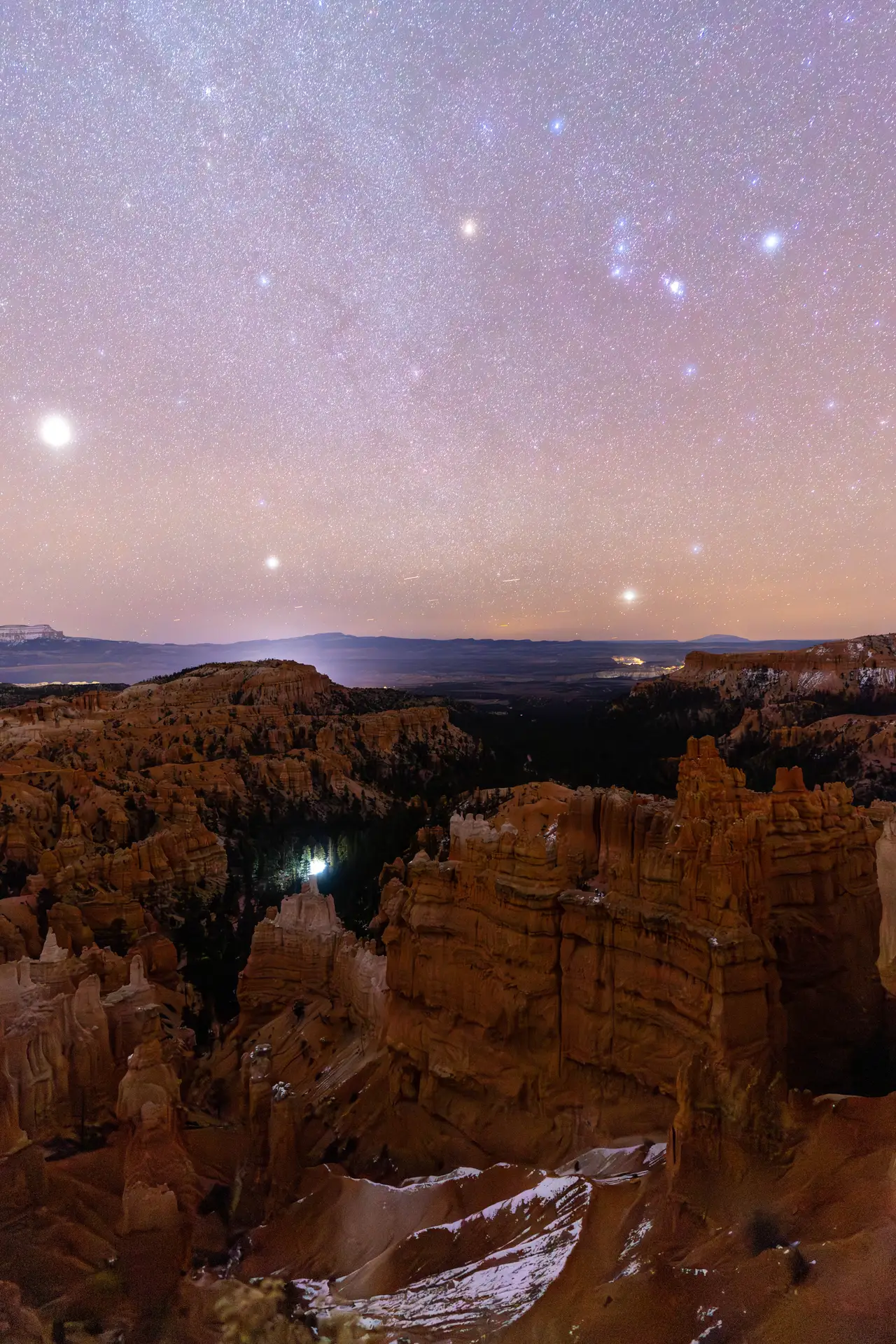 Fine-art photograph, “Bryce Canyon Hoodoos at Night - 5M2A6256,” from the Utah collection.