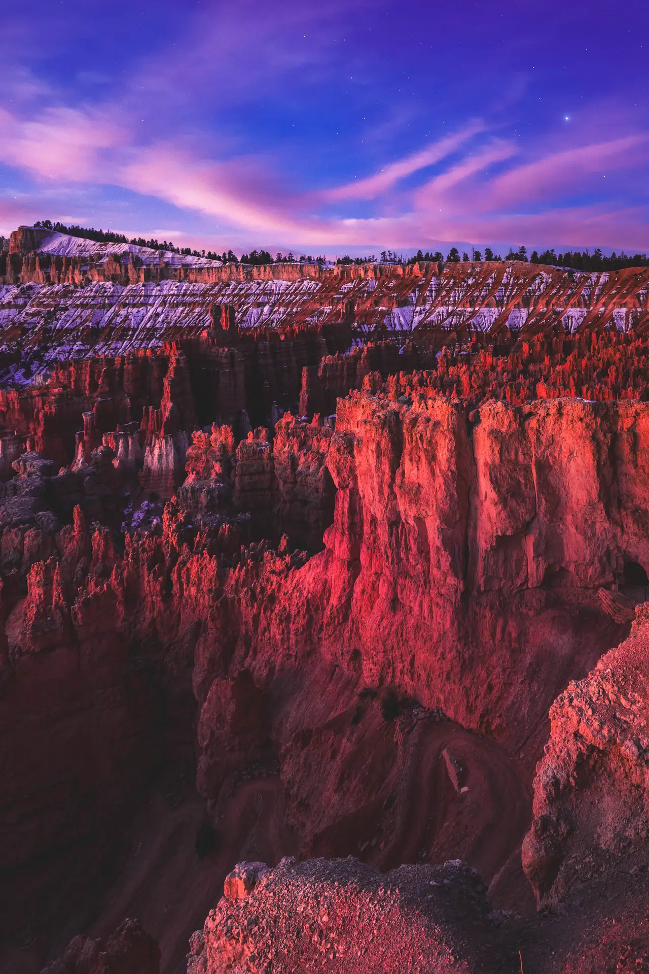 Fine-art photograph, “Bryce Canyon Hoodoos in Vertical - 5M2A6296,” from the Utah collection.