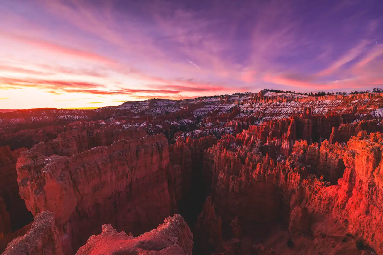 Fine-art photograph, “Bryce Canyon Hoodoos at Sunset - 5M2A6301,” from the Utah collection.