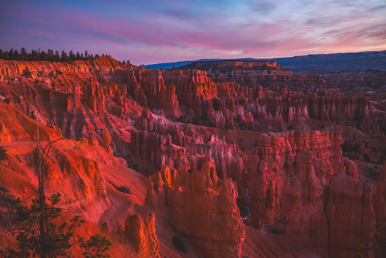 Fine-art photograph, “Bryce Canyon Canyonlands at Sunset - 5M2A6320,” from the Utah collection.