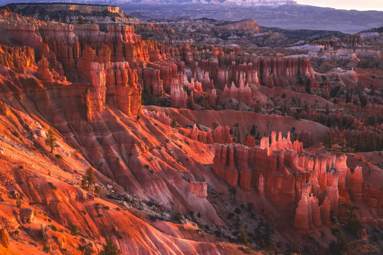 Fine-art photograph, “Bryce Canyon Rim After Sunset - 5M2A6396,” from the Utah collection.