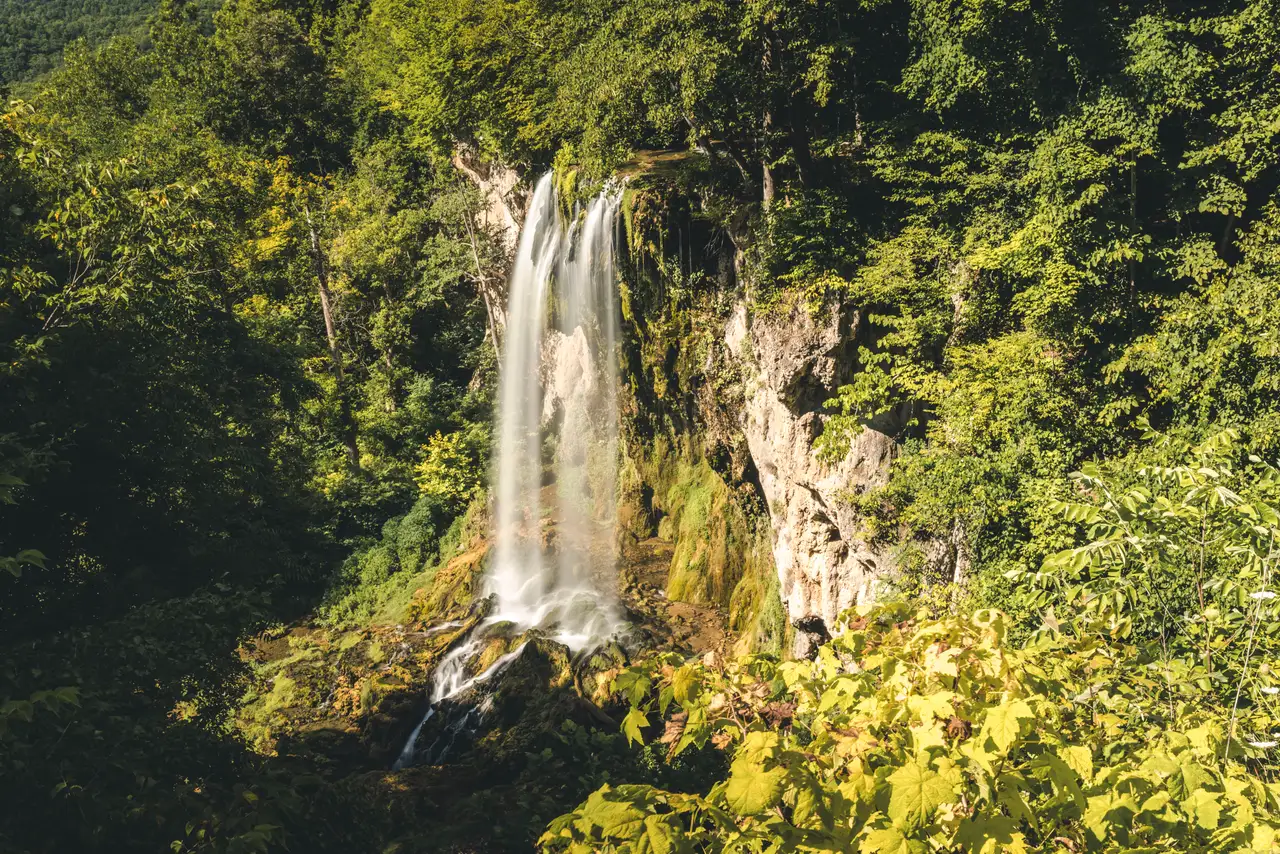 Fine-art photograph, “Virginia Woodland Waterfall - FIV2234,” from the Virginia - non city collection.